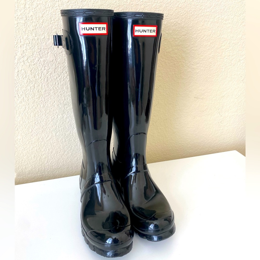 Hunter Original High Gloss Tall Boots